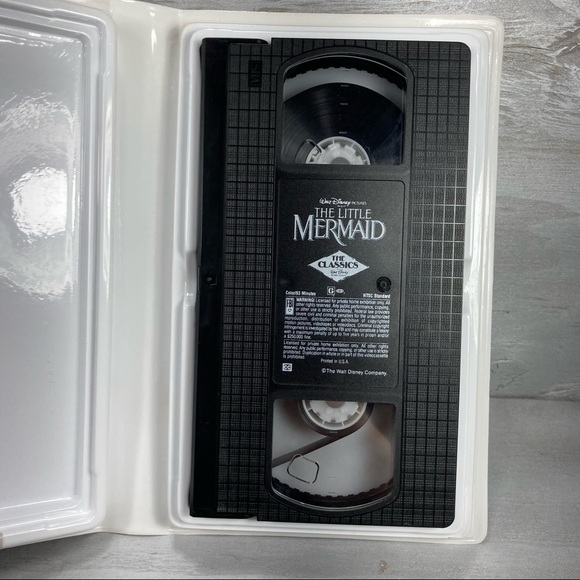 The Little Mermaid Banned Artwork Cover Black Diamond VHS - Picture 15 of 16